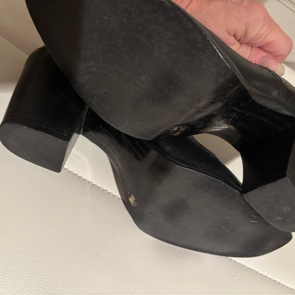 ANTONIO MELANI Black Ankle Boots - Picture 8 of 10